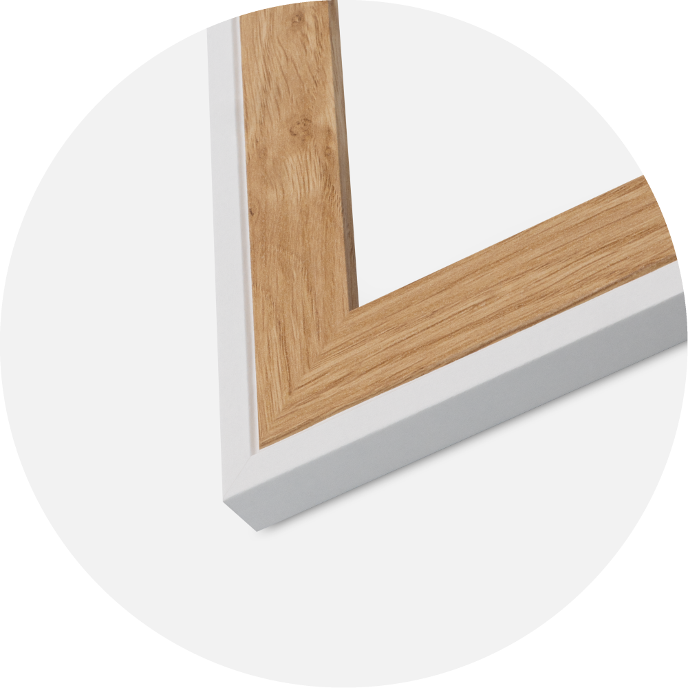 Ramme Clearline Akrylglass Hvit 59,4x84 cm (A1)