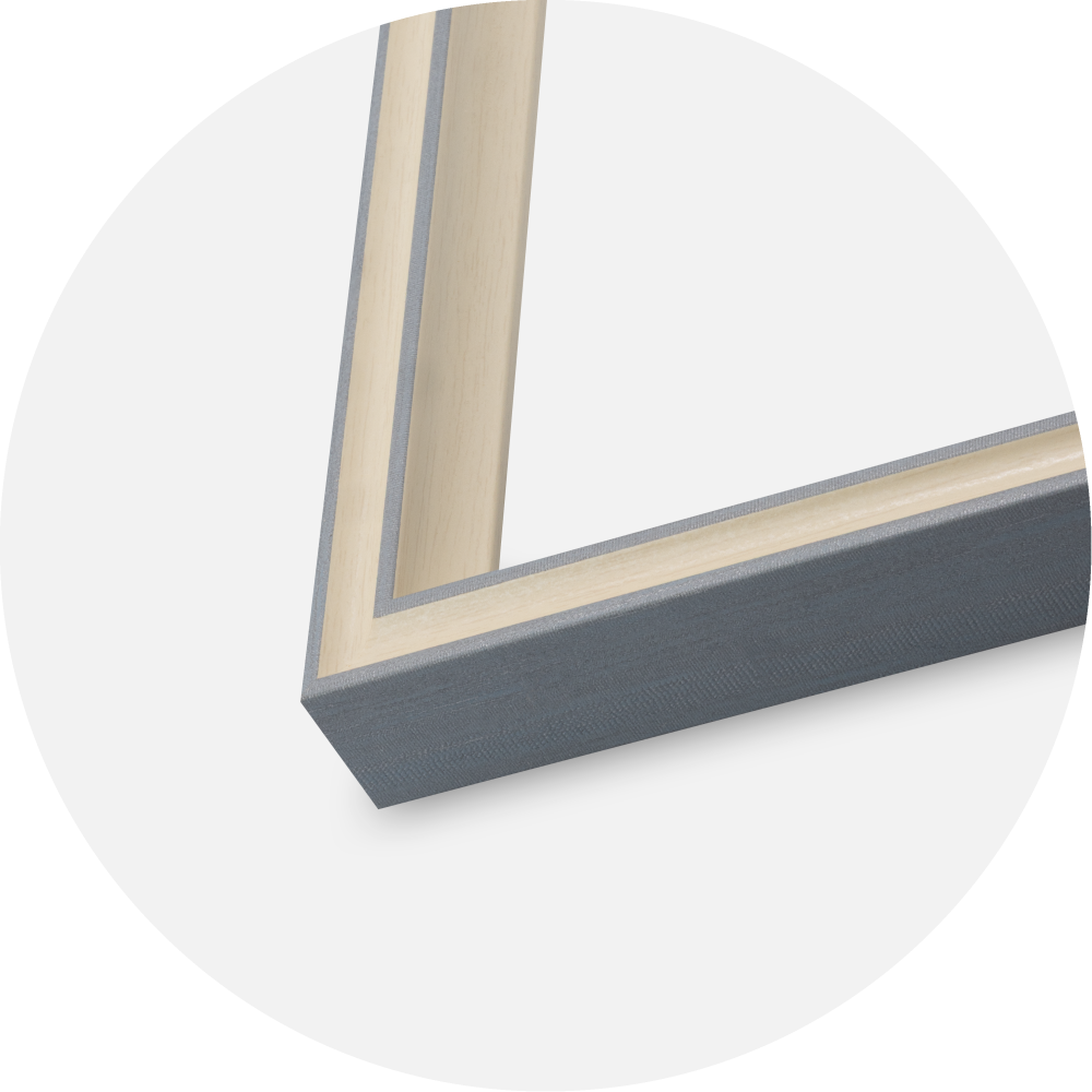 Ramme Riga Akrylglass Grå 21x29,7 cm (A4)