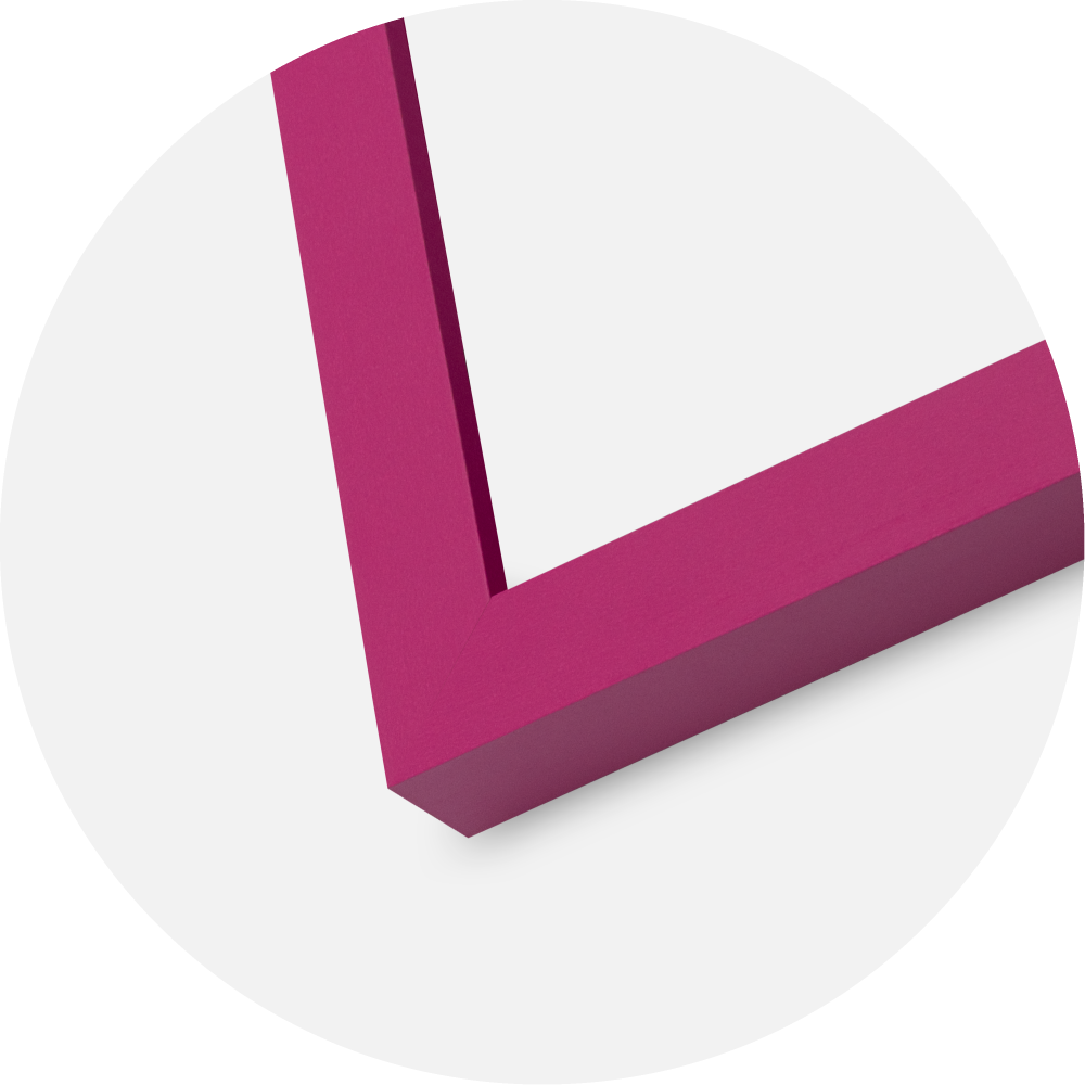 Ramme Selection Akrylglass Bubblegum Pink 21x29.7 cm (A4)