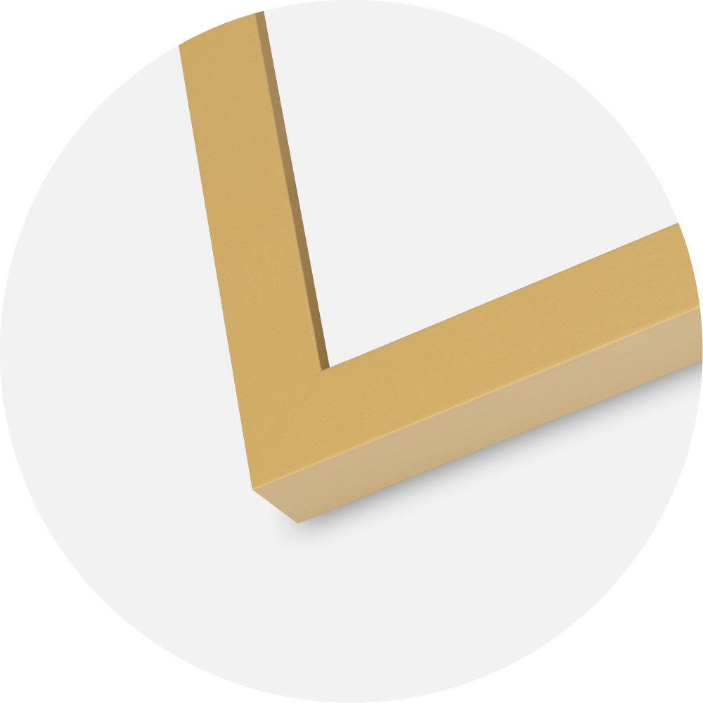 Ramme Selection Akrylglass Corn Yellow 21x29.7 cm (A4)