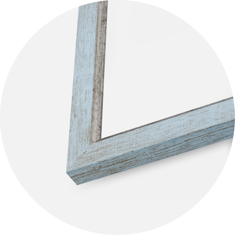 Ramme Whitby Akrylglass Blå 30x30 cm