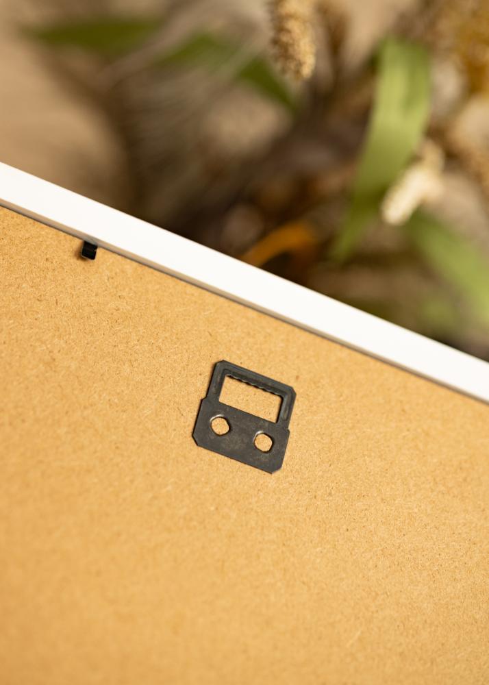 BGA Boksramme Hvit 40x60 cm - Passepartout Hvit 25x50 cm