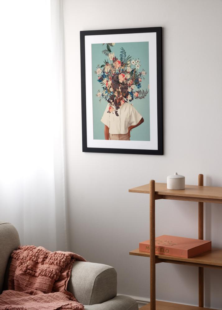 BGA Select Wide Akrylglass Svart 60x80 cm