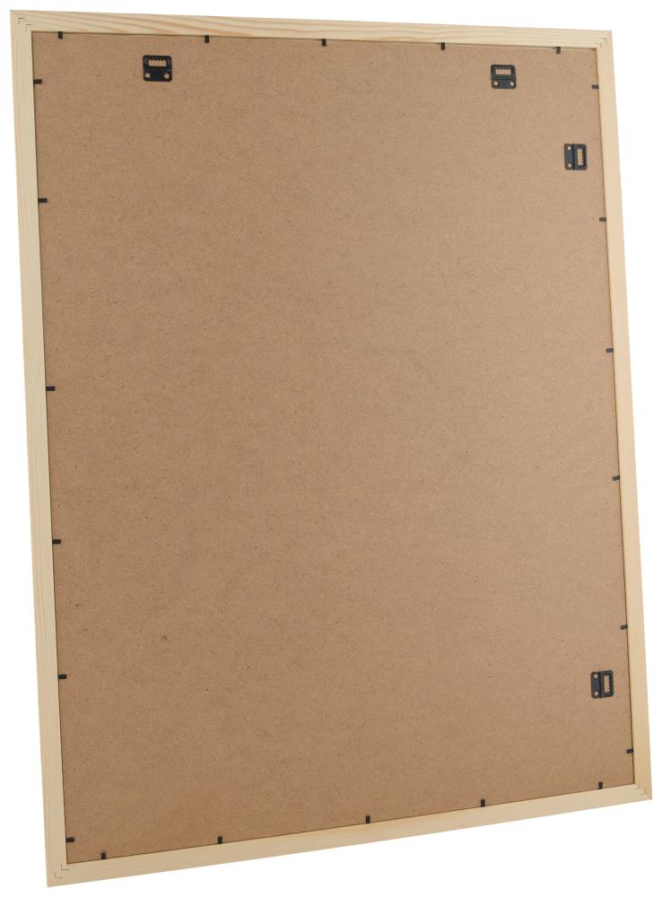 Ramme Trendline Natur 60x80 cm - Passepartout Hvit 50x70 cm