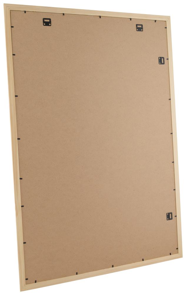 Ramme Trendline Natur 60x90 cm - Passepartout Hvit 40x70 cm