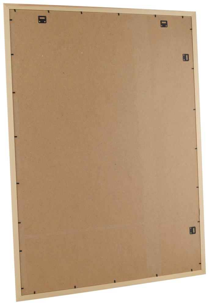 Ramme Trendline Natur 70x100 cm - Passepartout Hvit 60x90 cm