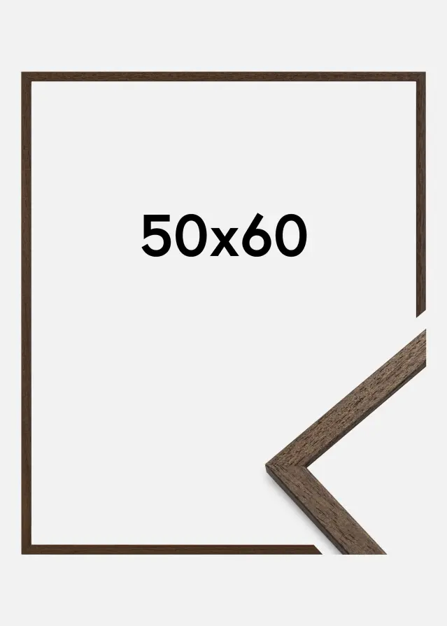 Ramme Edsbyn Valnøtt 50x60 cm