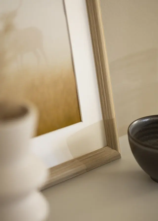 Ramme Västkusten Akrylglass Eik 12x16 inches (30,48x40,64 cm)