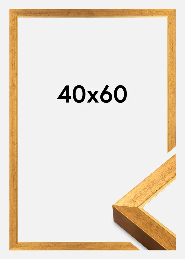 Ramme Brema Akrylglass Gull 40x60 cm