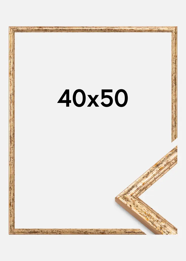 Ramme Claudia Akrylglass Sølv 40x50 cm