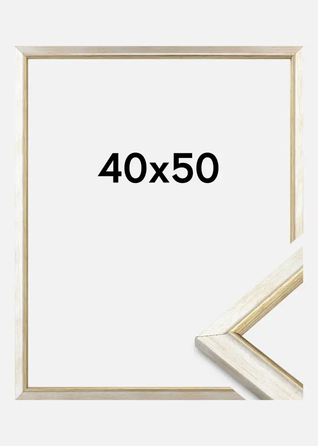 Ramme Marisa Akrylglass Sølv 40x50 cm