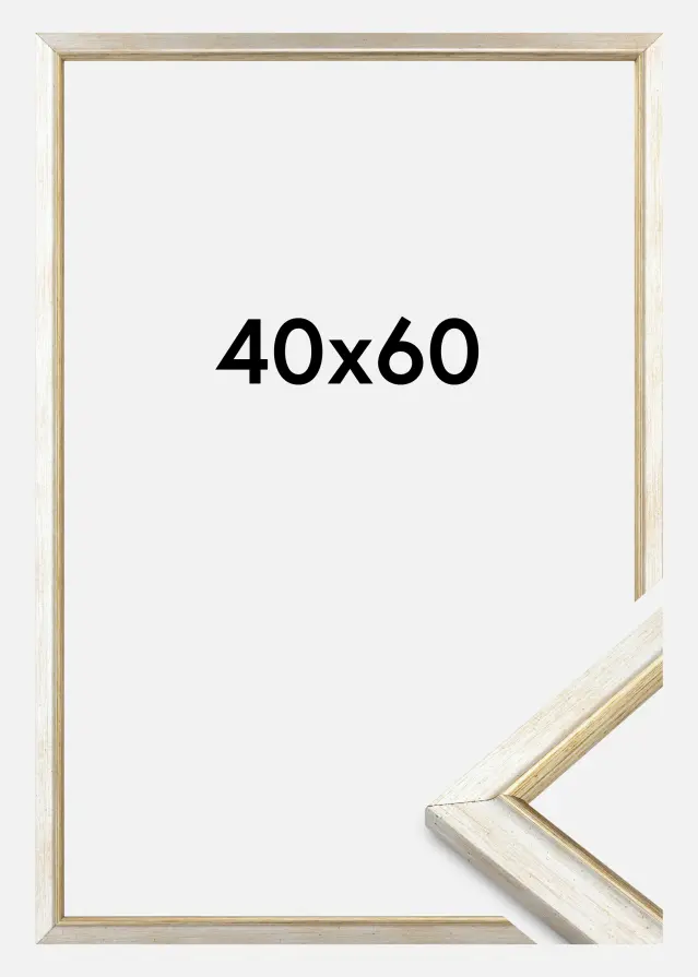 Ramme Marisa Akrylglass Sølv 40x60 cm