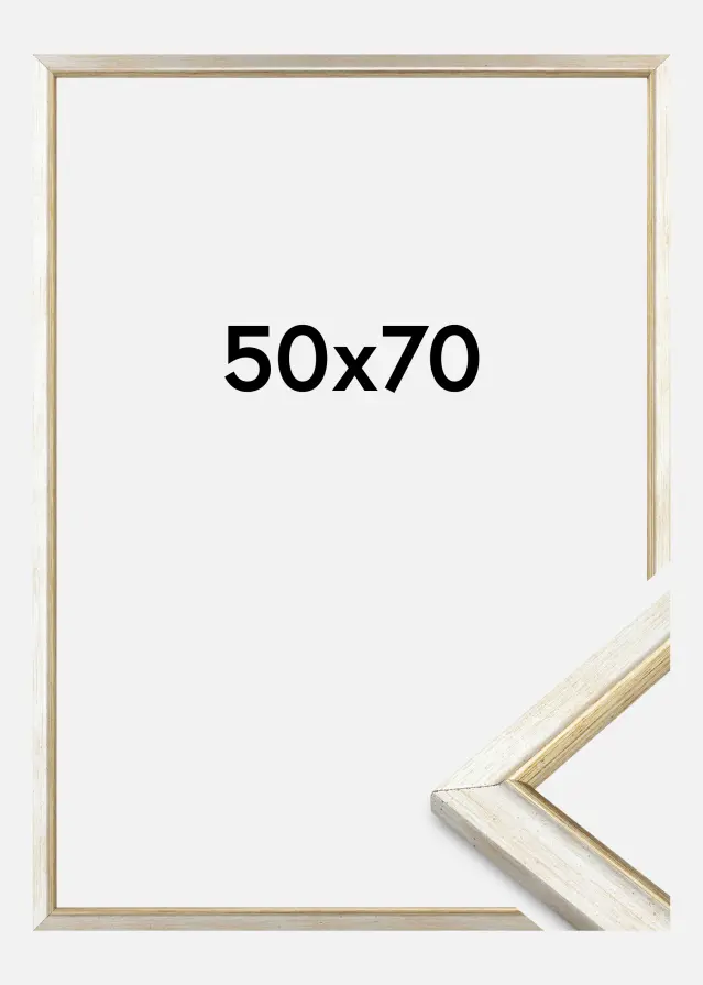 Ramme Marisa Akrylglass Sølv 50x70 cm