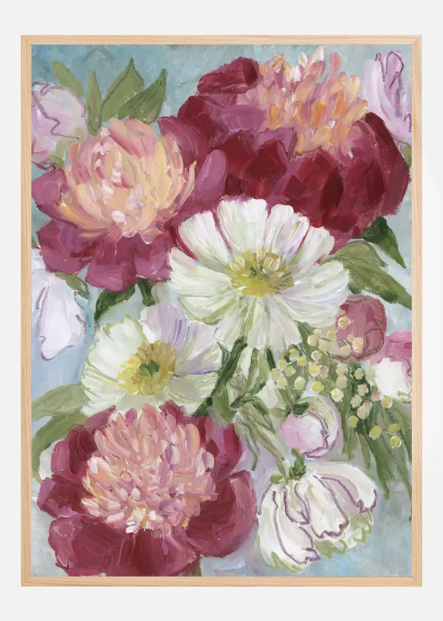 Eleanora painterly florals Plakat