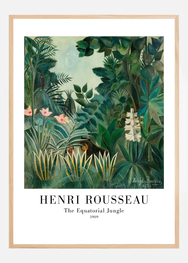 The Equatorial Jungle Plakat