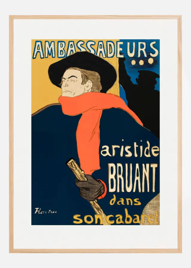 Ambassadeurs Aristide Bruant Dans Son Cabaret (1892) Plakat