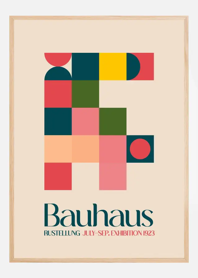 Bauhaus Kutular Plakat