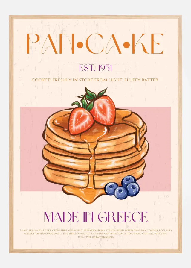 Pancake Plakat