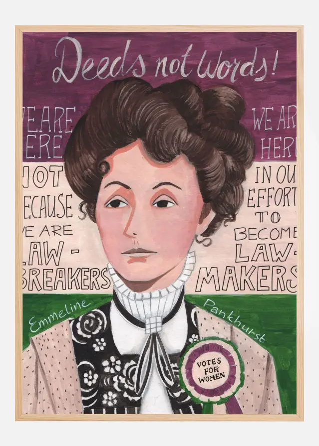 Portrait of a woman Plakat