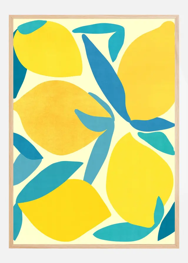 Lemon Shapes Plakat