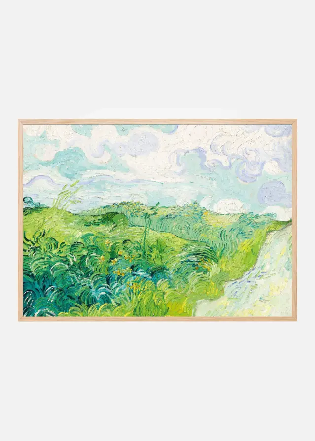 Green Wheat Fields Plakat