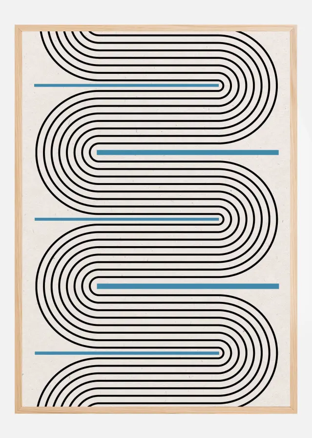 Modern Contemporary Balance No.4 Plakat