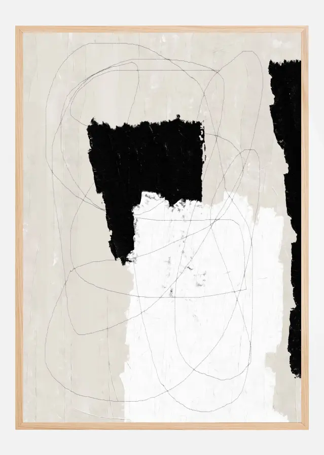 Abstract Oil Painting Plakat