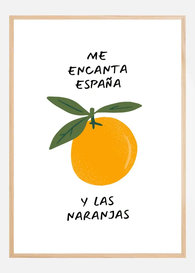 Me encanta espana Plakat