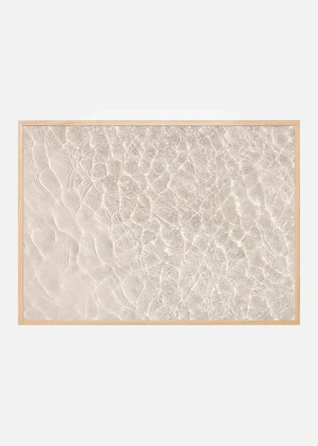 Ripples On Sand Plakat