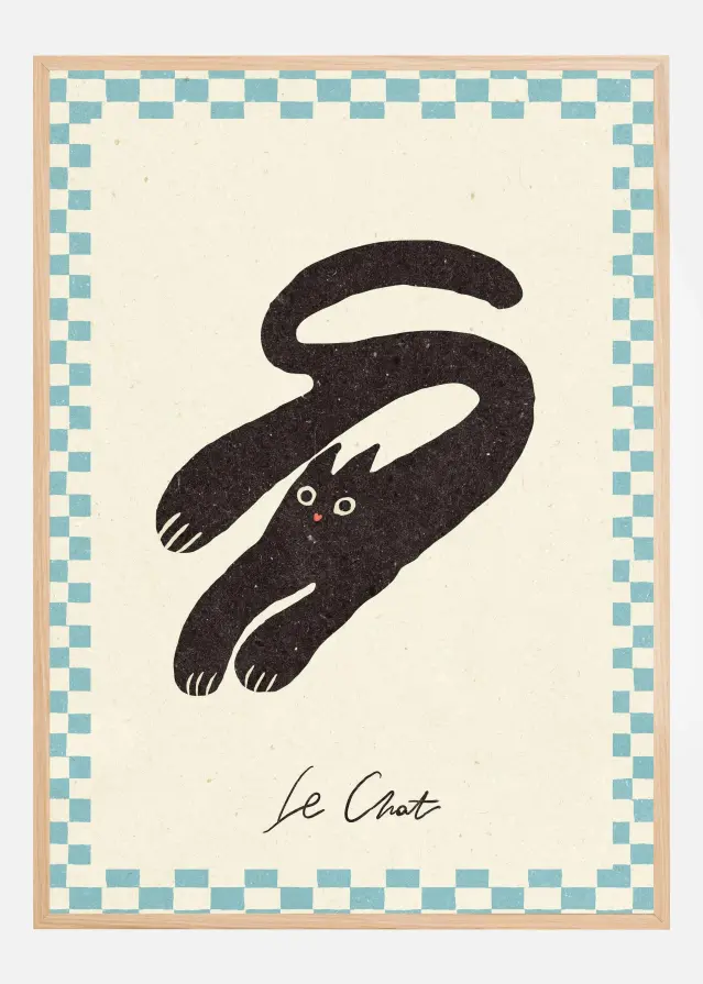 Le Chat Plakat