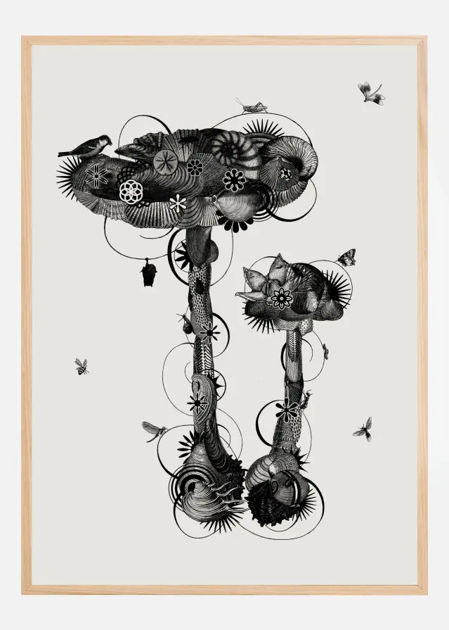 Amanita Mascara Plakat