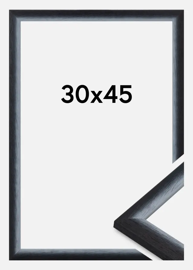 Ramme Cornwall Akrylglass Svart 30x45 cm