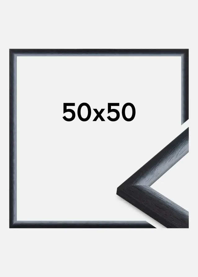 Ramme Cornwall Akrylglass Svart 50x50 cm