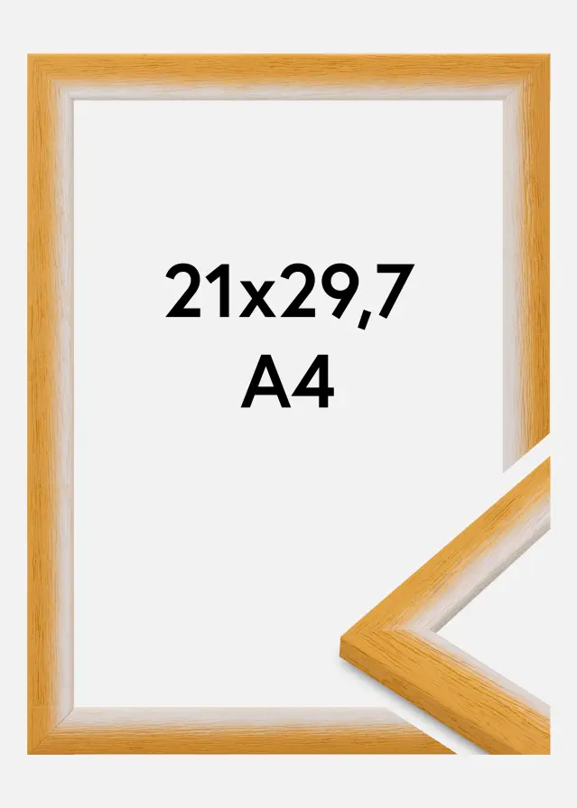 Ramme Cornwall Akrylglass Gull 21x29,7 cm (A4)