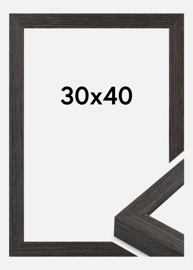 Ramme Cotswold Akrylglass Grå 30x40 cm