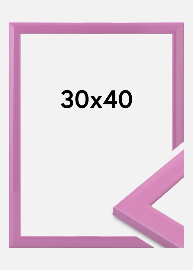 Ramme Dorset Akrylglass Rosa 30x40 cm
