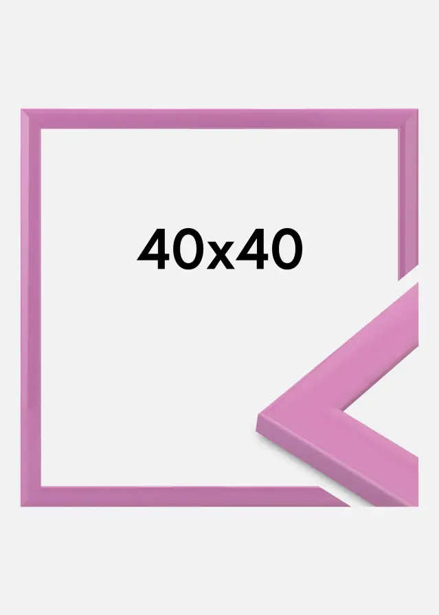 Ramme Dorset Akrylglass Rosa 40x40 cm
