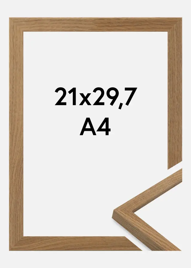 Ramme Salisbury Akrylglass Eik 21x29,7 cm (A4)