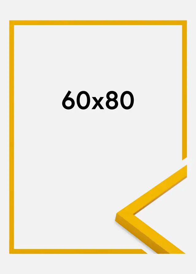 Ramme Kent Akrylglass Gull 60x80 cm