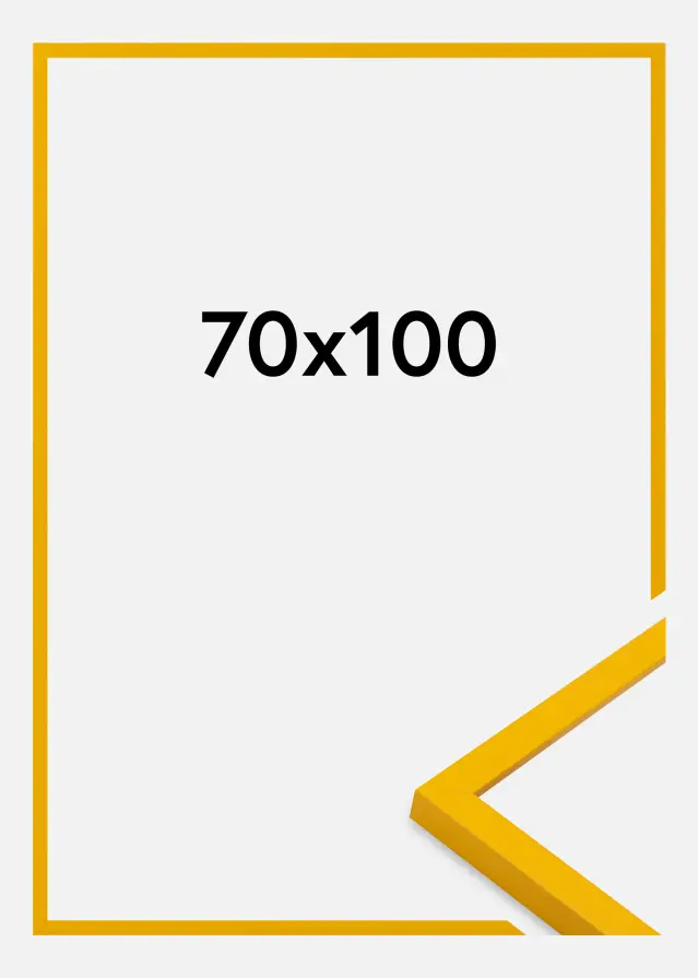 Ramme Kent Akrylglass Gull 70x100 cm