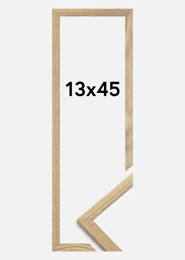 Ramme Trendy Akrylglass Eik 13x45 cm