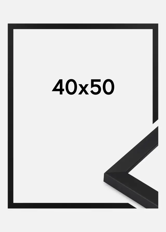 Ramme Oban Akrylglass Svart 40x50 cm