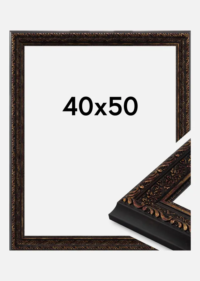 Ramme Imperial Akrylglass Gull 40x50 cm