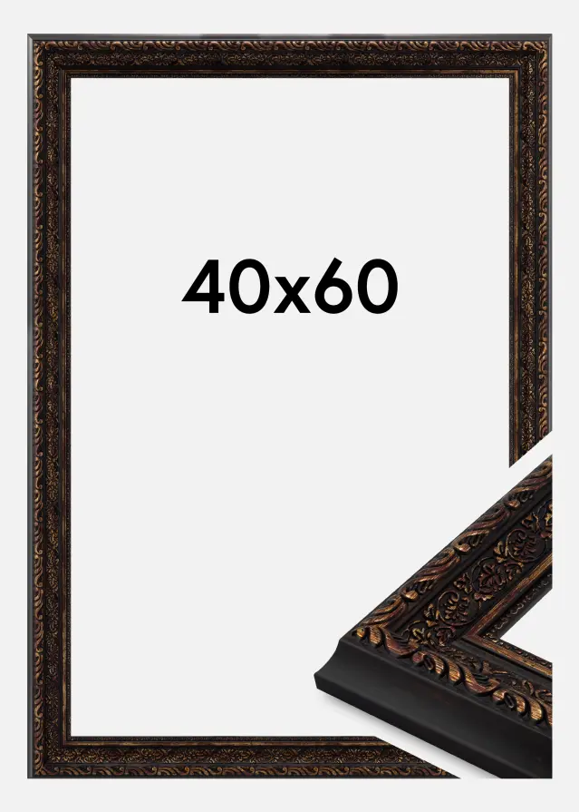 Ramme Imperial Akrylglass Gull 40x60 cm