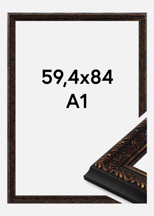 Ramme Imperial Akrylglass Gull 59,4x84 cm (A1)