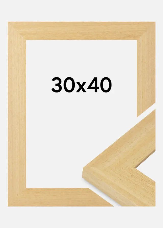 Ramme Pembrokeshire Akrylglass Eik 30x40 cm