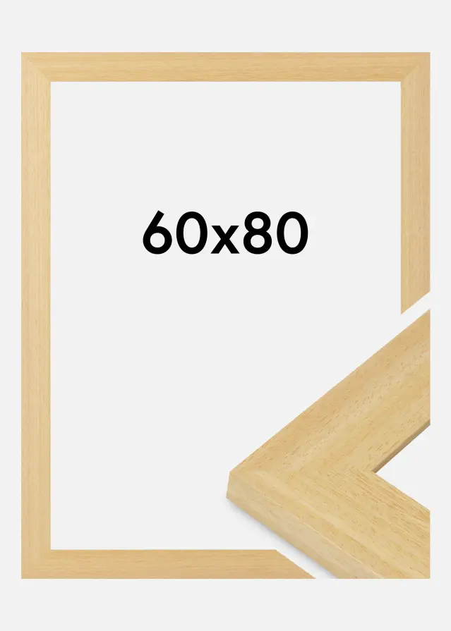 Ramme Pembrokeshire Akrylglass Eik 60x80 cm