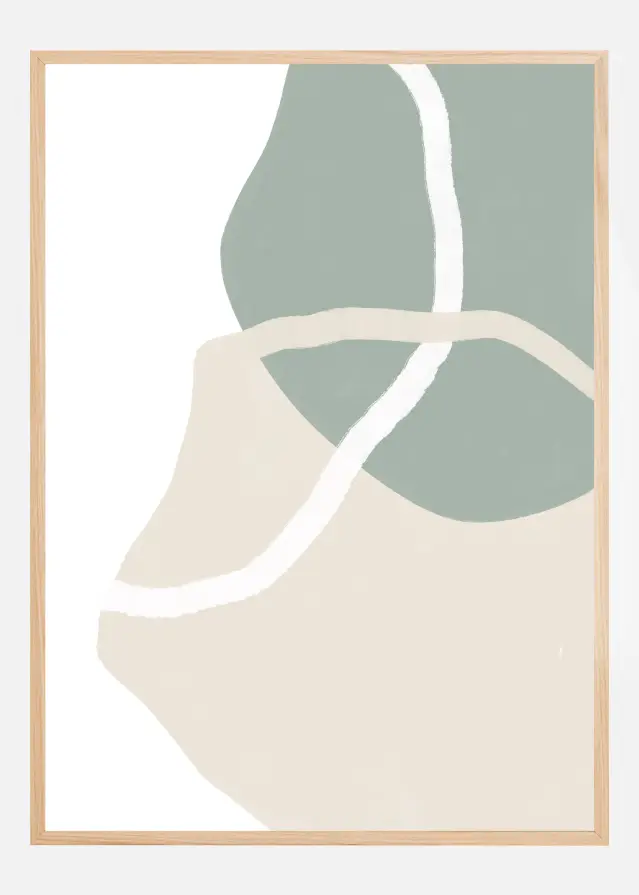 Abstract Earth Flow Plakat