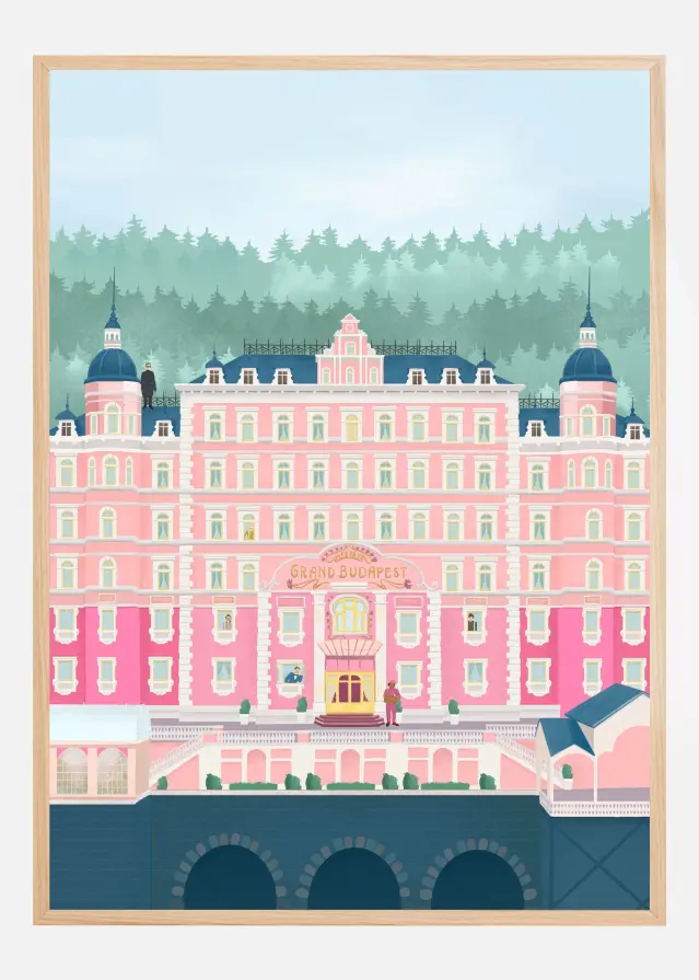 The Grand Budapest Hotel Plakat