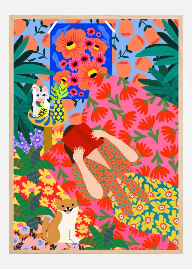 Patterned Escape Plakat